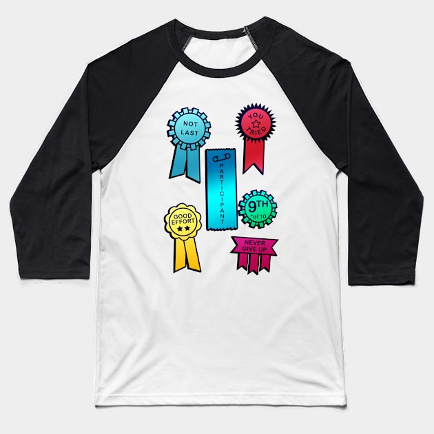 Award For Losers Baseball T-Shirt by GraphicsGarageProject